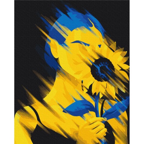 Картина по номерам: Мы расцветем! ©Полина Скурихина