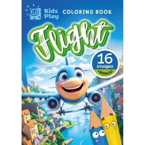 Розмальовка 210 х 297 мм 80 г, 8 арк