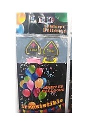 Набір 2 кульки кольорових з LED підсвічуванням