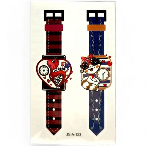 Тату тимчасове (неонове) м.2715-15/4 (12,5 см)