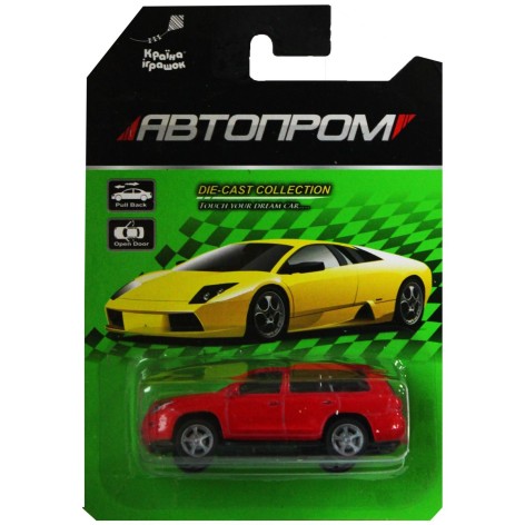 Машина металева Toyota червона