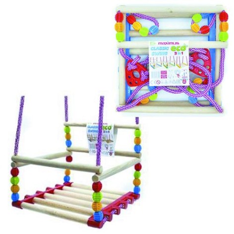 Гойдалки підвісні MAXIMUS (ЧЕРВОНІ)