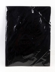 УЦЕНКА 30% Папка пласт. А4 на резинках, JOBMAX, черная 2шт в упаковке /24/48/