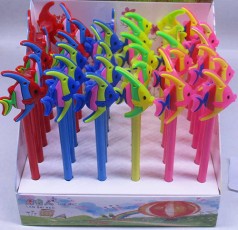 Ручка кулькова в/в Рибка 12 шт. в уп.