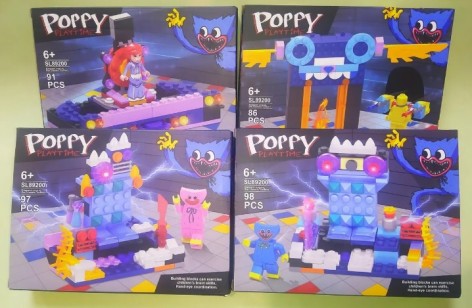 Конструктор Poppy Play Time 91 подітий, 4 види, в кор. //