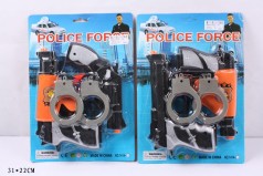 Полицейский набор игровой 2 вида, 31*22 см