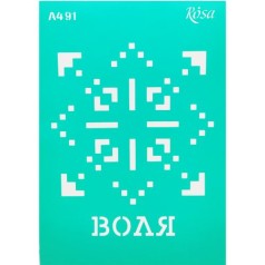 Трафарет самоклеющийся 