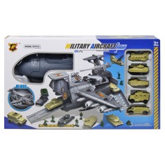 Самолет военный с набором в коробке P936-A р.48,1*28,7*9,6см