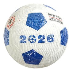 М'яч футбольний матеріал PVC, розмір №4 (синій)