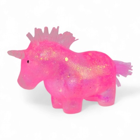 Жвачка-тянучка Единороги 11 см розовый