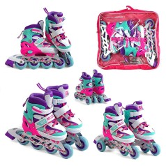 Ролики "Best Roller" (розмір 30-33; колеса PU, переднє колесо зі світлом, устілка - 17-18.5 см, d – 6.5 см)