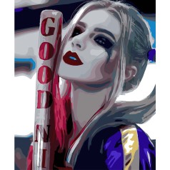 Картина по номерам 0065 ОРТ Харли 40*50