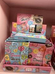 Косметика, палетка, мікс 2 види, 11см16/192/12шт в кор.