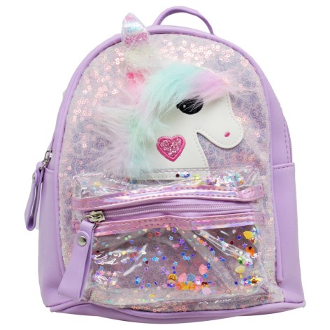 Рюкзак "Чарівний єдиноріг", бузковий