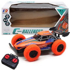 Машина на радиоуправлении, оранжевая
