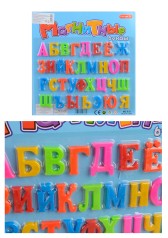 Азбука магнитная, русский алфавит, на планшете 28,5*1*28см