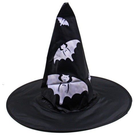 Шляпа ведьмы маскарадная "Летучие мыши"