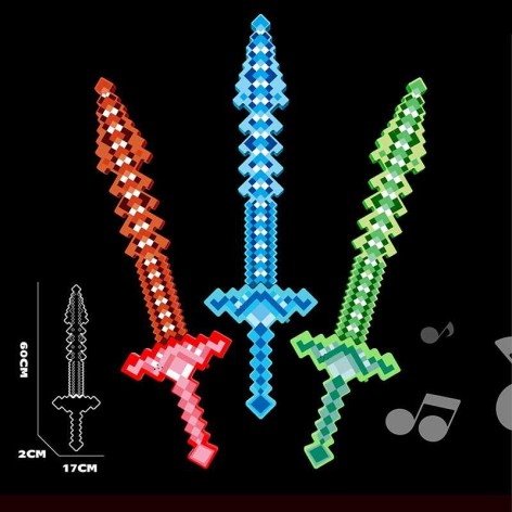 Меч 3 кольори, мікс видів 