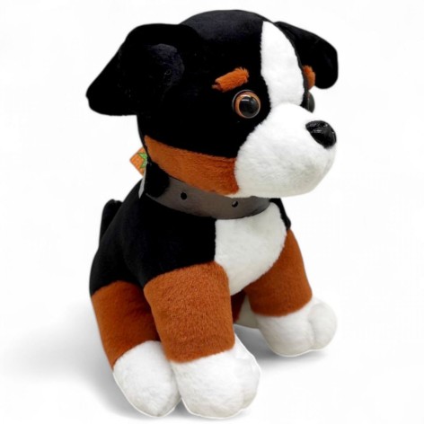 Мягкая игрушка "Зенненхунд сидячий" (высота - 21 см)