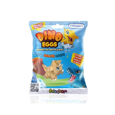Игрушка, которая растет, в яйце «Dino Eggs» - ДИНОЗАВРЫ НЕБА, ЗЕМЛИ, МОРЯ (в ассортименте, в дисплее)