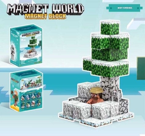 Конструктор магнітний в кор. 39 дет.15*11*6см 