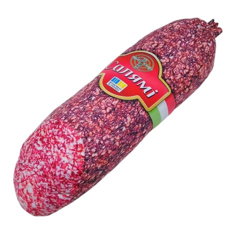 Игрушка мягкая "Колбаса салями" размер 46 см (красная)