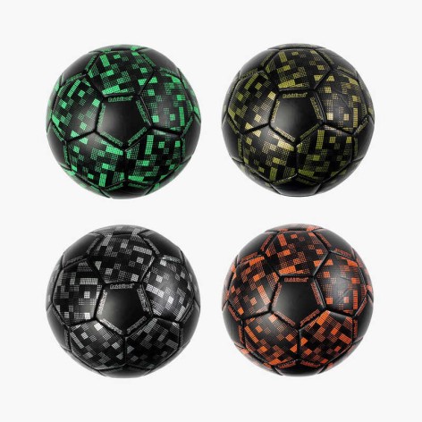 М'яч футбольний 4 кольори, розмір №5, матеріал PU, 310-330 грамів, гумовий балон, МІКС ВИДІВ /60/