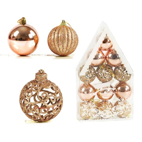Новорічні прикраси D 35899 12шт в коробці