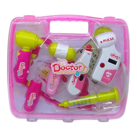 Докторский набор, детский Розовый