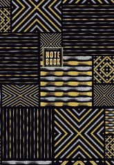 Блокнот, 60г, Інтегральний, 143х200 мм, 120 аркушів, клітинка, Мат.лам. диз.24376