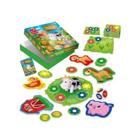 Игра настольная "Цветная приключение" ру