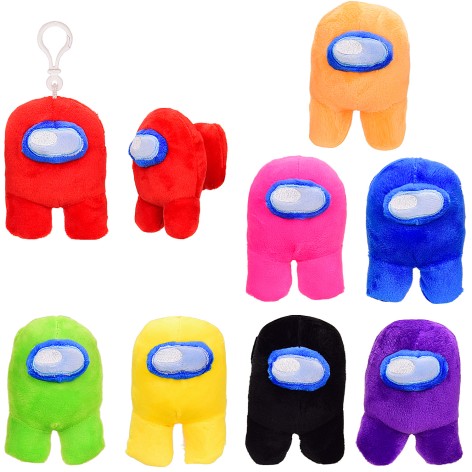 М'яка іграшка герої Among Us, 8 кольорів, 10 см