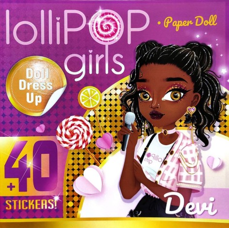 Раскраска LolliPOP girls -3310