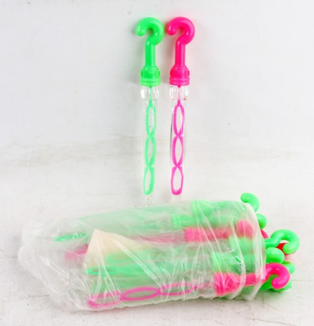 УЦЕНКА 30% Мильні бульбашки меч, парасолька, 26см, (4колір) 24шт в кор. 21-14-26см  /10/240/