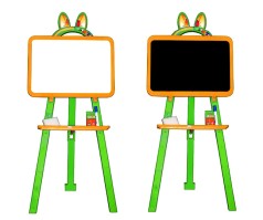Мольберт для малювання (оранжево-зелений)