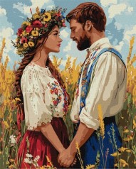 Картина по номерам - Несокрушимые и неразлучные 40х50 см.