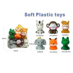 Іграшка для ванни 6 штук в сітці /180-2/