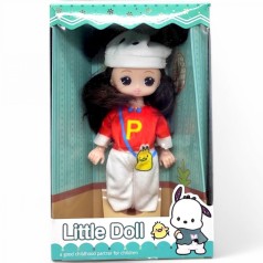 Лялька у костюмі 16 см, аніме Sanrio (коричнева)