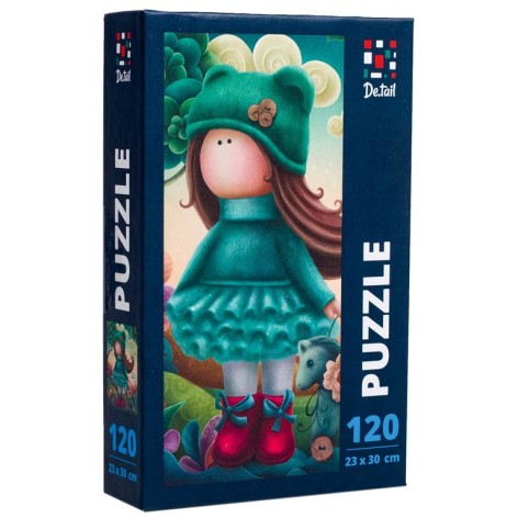 Пазлы "Кукла с лошадкой", 120 элем.