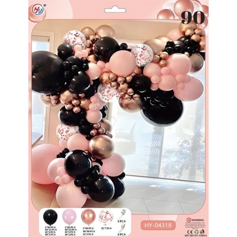 Набор воздушных шаров для создания фотозоны-арки, 90 штук HY-04318