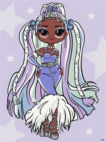 Картина за номерами для дітей Ідейка 