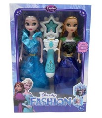 Набір ляльок висота 29 см, чарівна паличка, герої, в кор. 