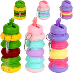 Силиконовая сложная бутылка XY-7 600 мл для жидкостей