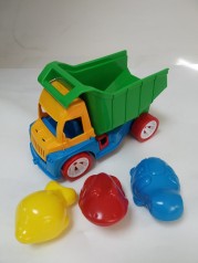 Вантажівка іграшковий Алексбамс міні з морськими мешканцями, Бамсік