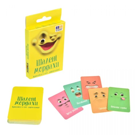 Настільна гра Strateg Шалені мордахи по-русски