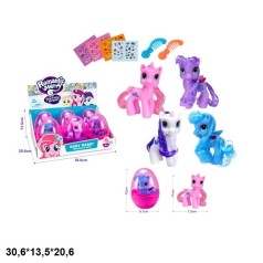 Поні/єдиноріг 144A в яйці з аксес.2в.4кол. /24/144/6шт.в кор.30,6*13,5*20,6см