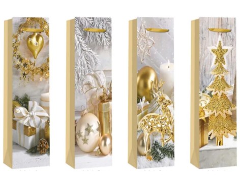 Подарунковий пакет високий картон 200грм, 