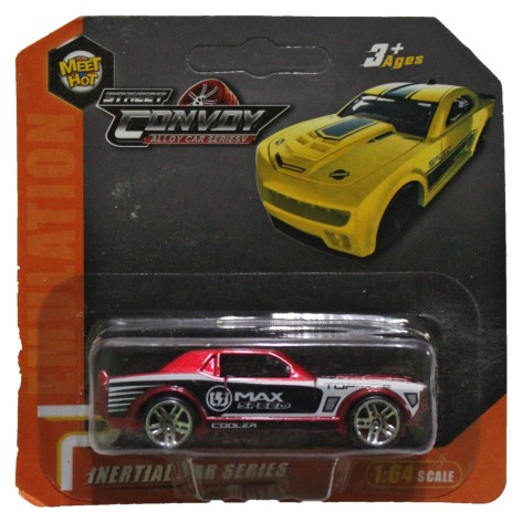 Машинка гонка вишневая