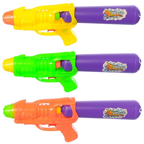 Водяной пистолет размер средний, 28см, 3 цвета, кул, 28-11-4см 