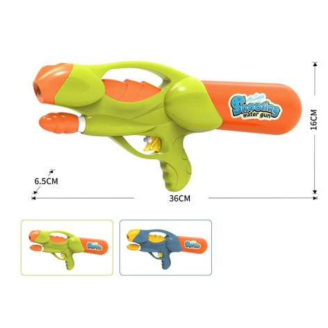 Водное оружие 36см 77936-1 с накачкой 2кол.кул.36*6,5*16 